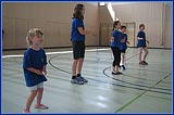 Programm in der Sporthalle am Sonntag, 01. Juni 2008