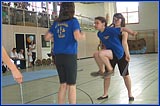 Programm in der Sporthalle am Sonntag, 01. Juni 2008