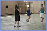 Programm in der Sporthalle am Sonntag, 01. Juni 2008