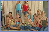 Programm in der Sporthalle am Sonntag, 01. Juni 2008