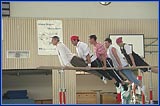 Programm in der Sporthalle am Sonntag, 01. Juni 2008