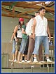 Programm in der Sporthalle am Sonntag, 01. Juni 2008