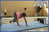 Programm in der Sporthalle am Sonntag, 01. Juni 2008