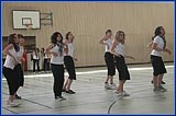 Programm in der Sporthalle am Sonntag, 01. Juni 2008