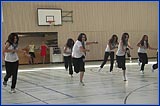 Programm in der Sporthalle am Sonntag, 01. Juni 2008