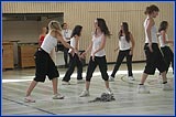 Programm in der Sporthalle am Sonntag, 01. Juni 2008