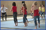 Programm in der Sporthalle am Sonntag, 01. Juni 2008