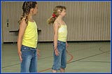 Programm in der Sporthalle am Sonntag, 01. Juni 2008
